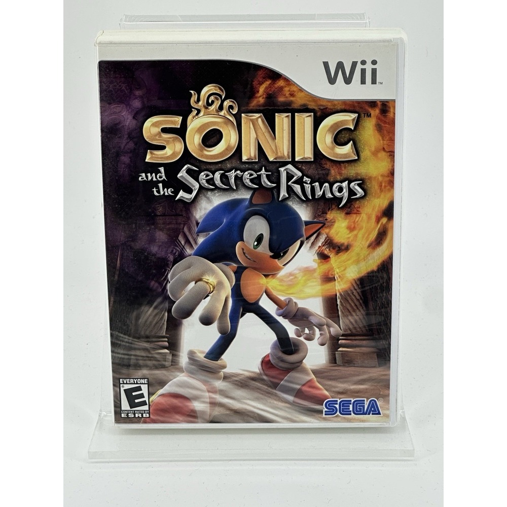 Sonic & The Secret Rings / Game - Nintendo Wii